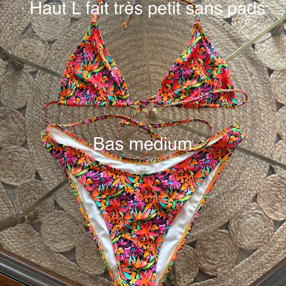 Floral Multicolor Bikini Set